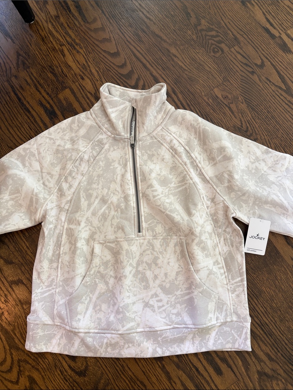 NWT Jockey Athletic scuba sweatshirt